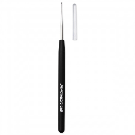 Andrele si crosete - Croseta cu maner de silicon, 0.6 mm, lungime 12,5 cm, Prym 175625