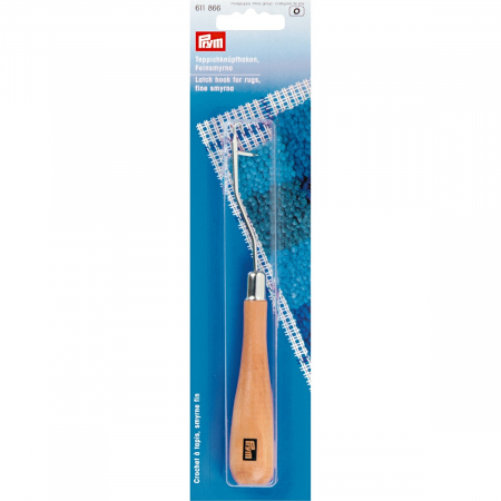 Andrele si crosete - Croseta de tesut covoare, lungime 16,5 cm, Prym, 611866