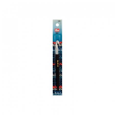Accesorii si Consumabile - Croseta pentru lana, din aluminiu, cu maner ergonomic, 9 mm, lungime 16 cm, Prym 195362