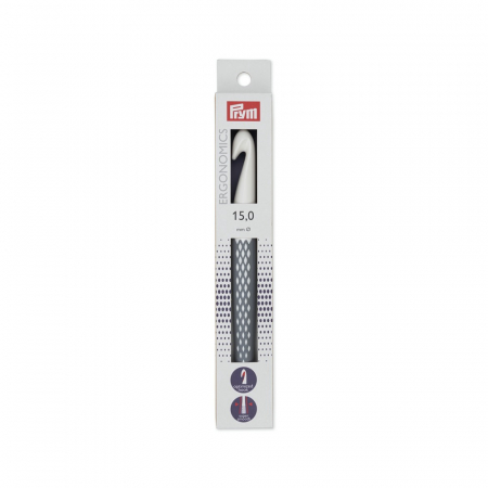 Andrele si crosete - Croseta pentru lana, Prym ergonomics, de 15 mm, lungime 18,5 cm 218494