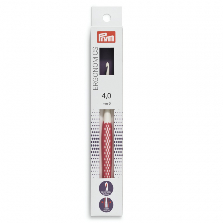 Andrele si crosete - Croseta pentru lana, Prym ergonomics, de 4 mm, lungime 16 cm 218485