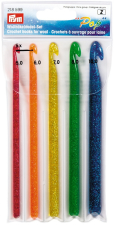 Andrele si crosete - Crosete Pop, diferite culori, de la 5-10 mm, Prym, 218599