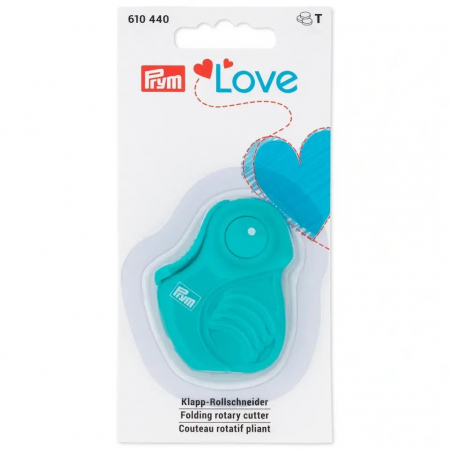 Cutter rotativ pliabil, cu lama de 18 mm, Prym Love [1]