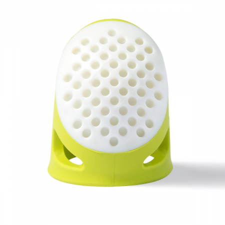 Accesorii - Degetar croitorie, marimea L, verde deschis cu alb, Prym Ergonomics 431142