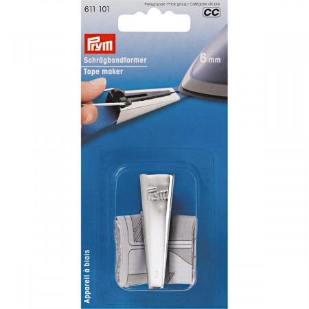 Accesorii - Dispozitiv metallic pentru confectionat banda bias, latime 6mm