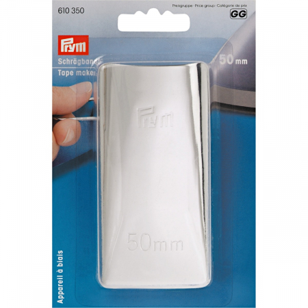 Accesorii - Dispozitiv pentru confectionat banda bias, latime 50 mm, Prym, 610350