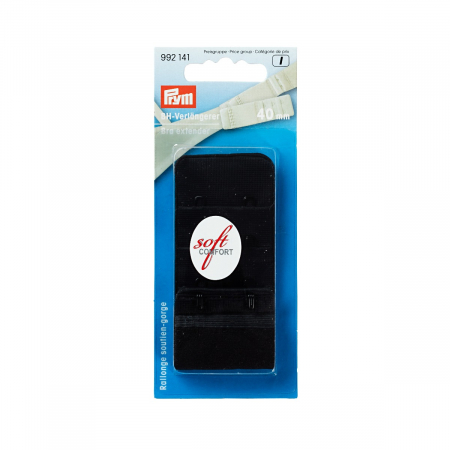 Extensie sutien, negru, mos si baba 3x2, 40 mm, Prym, 992141 [1]