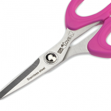 Foarfeca croitorie cu microsertizatii, 13 cm, Prym Love [1]
