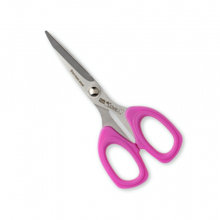 Foarfeci - Foarfeca croitorie cu microsertizatii, 13 cm, Prym Love