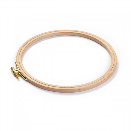 Gherghef pentru broderie, lemn de fag,  8 mmx19cm [1]