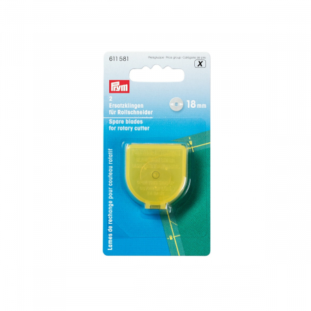 Lama rezerva de 18 mm pentru cutterul rotativ super mini Olfa Prym [1]
