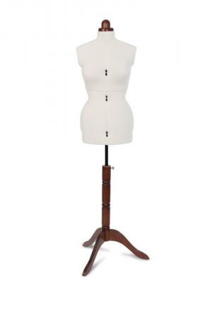 Manechin vintage premium masura M, reglabil 42-48, alb Lady Valet Adjustoform [1]