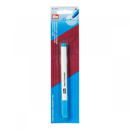 Marker extra-fin culoarea albastra, pentru marcat, lavabil, Prym, 611807 [1]