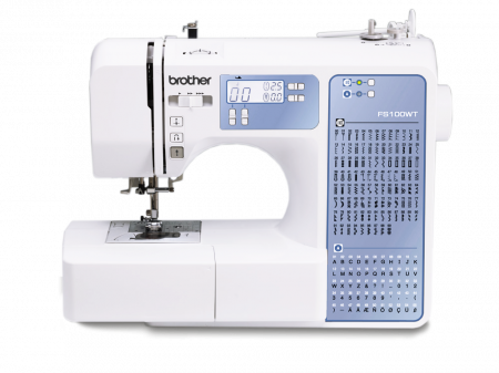 Masini de Croitorie - Masina Cusut Brother FS100WT, 100 cusaturi, masa extensie inclusa