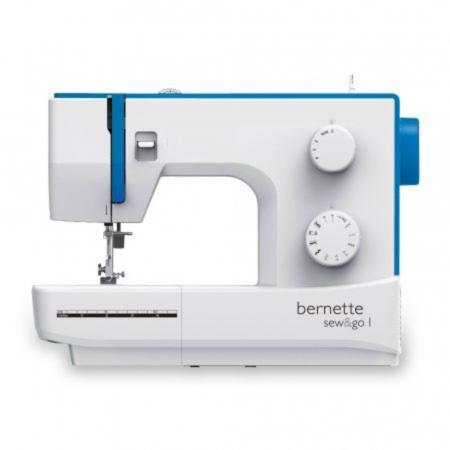 Masini de Croitorie - Masina de Cusut Bernette Sew&Go 1, electromecanica, 10 cusaturi