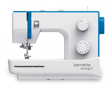 Masini de Croitorie - Masina De Cusut Bernette Sew&Go 5, electromecanica, 23 cusaturi