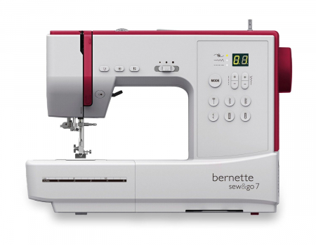 Masini de Croitorie - Masina De Cusut Bernette Sew&Go 7, computerizata, 80 cusaturi
