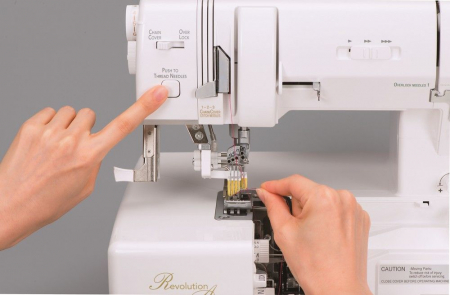 Masina de Surfilat si Acoperire Baby Lock Gloria, sistem RevolutionAir infilare, 85 cusaturi [10]