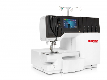 Masina de Surfilat si Acoperire Bernina L890, infilare automata [2]