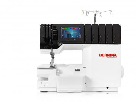 Masina de Surfilat si Acoperire Bernina L890, infilare automata [11]