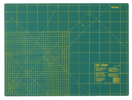 Rigle planse cuttere - Plansa croitorie, autovindecabila, 45x60 cm, verde inchis, Prym, 611374