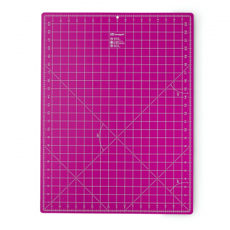 Rigle planse cuttere - Plansa croitorie, marcat tipare, roz, 45x60 cm, Prym 611467