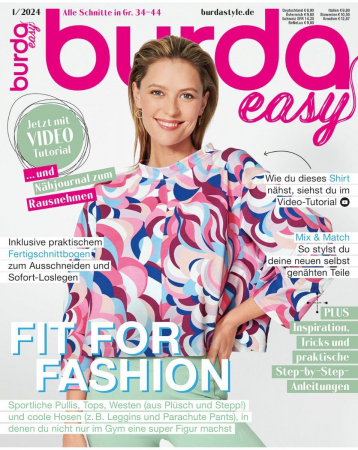 Burda Easy - Revista Burda Easy 01/2024 Ianuarie-Februarie