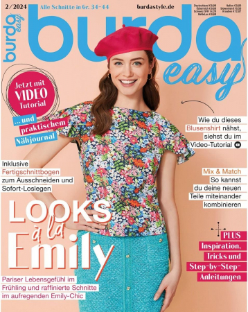 Burda Easy - Revista Burda Easy 02/2024 Martie-Aprilie