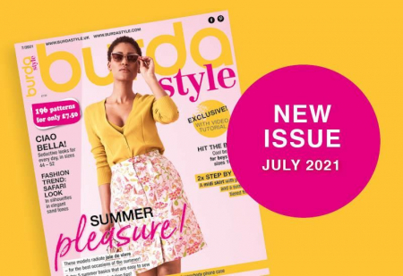 Burda Style 2021 - Revista Burda Style 07/2021 editata in limba germana