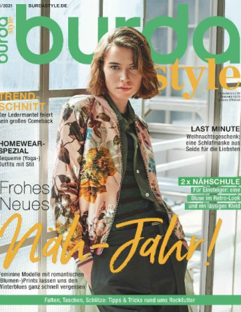 Burda Style 2021 - Revista Burda Style 1/2021 editata in limba germana