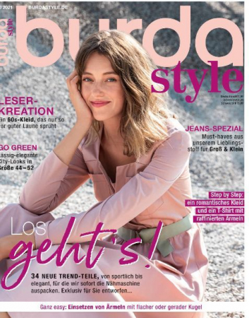 Burda Style 2021 - Revista Burda Style 2/2021 editata in limba germana