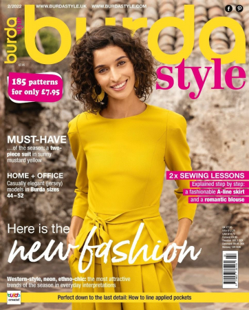 Burda Style 2022 - Revista Burda Style 2/2022, editia germana