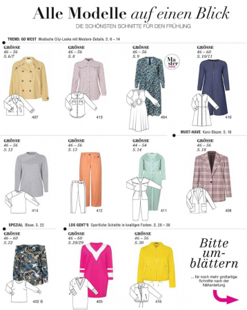 Revista Burda Style curvy/plus 01/2024 editata in limba germana [2]