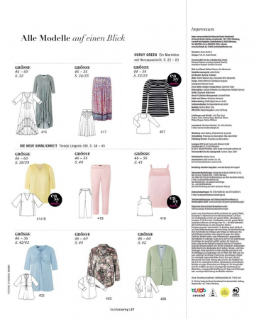 Revista Burda Style curvy/plus 02/2024 editata in limba germana [3]