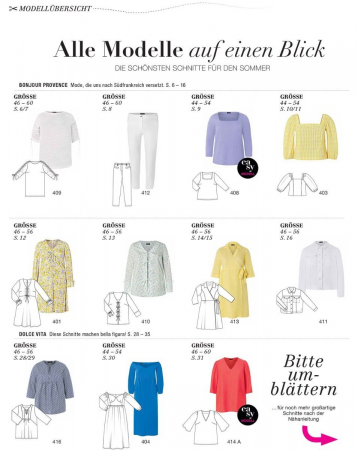 Revista Burda Style curvy/plus 02/2024 editata in limba germana [4]