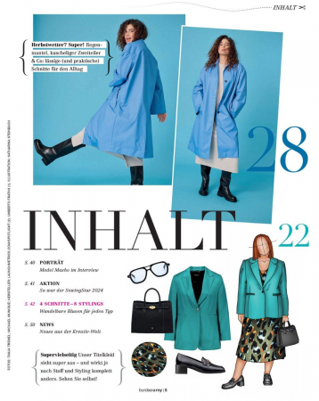 Revista Burda Style curvy/plus 03/2024 editata in limba germana [1]