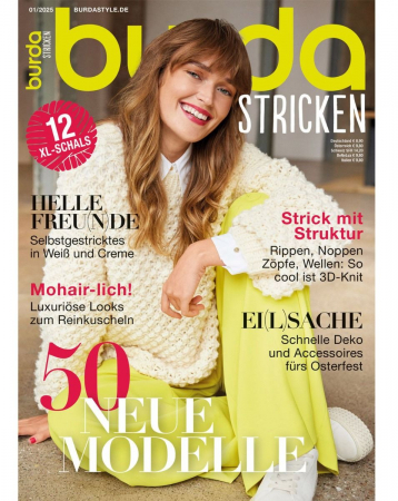 Burda Style 2025 - Revista Burda Style tricotaje 1/2025, primavara 2025 editata in limba germana