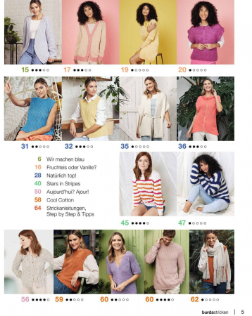 Revista Burda Style Tricotaje nr.2/2023 editata in limba germana [2]