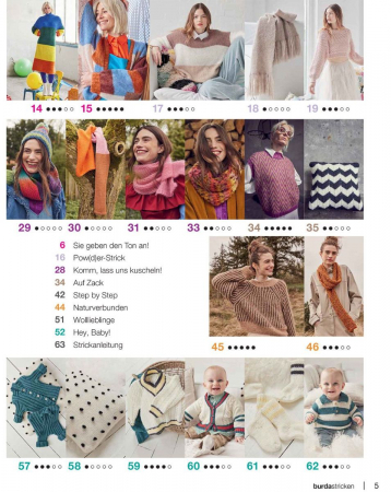Reviste - Revista Burda Style tricotaje nr. 3/2024 editata in limba germana