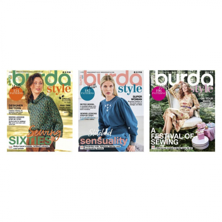 Burda Style 2022 - Revista Burda Style Trio colectia toamna 2022, revistele octombrie-decembrie 2022