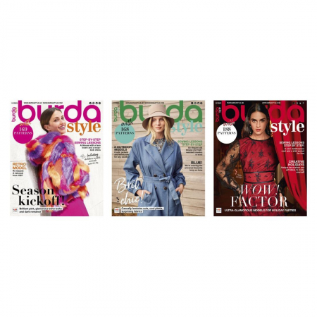Burda Style 2023 - Revista Burda Style Trio colectia toamna 2023, Octombrie-Decembrie 2023