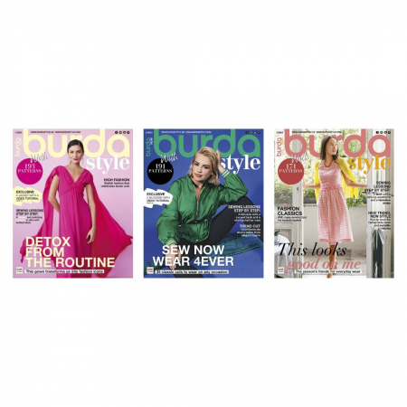 Reviste - Revista Burda Style Trio colectie Ianuarie-Martie 2023