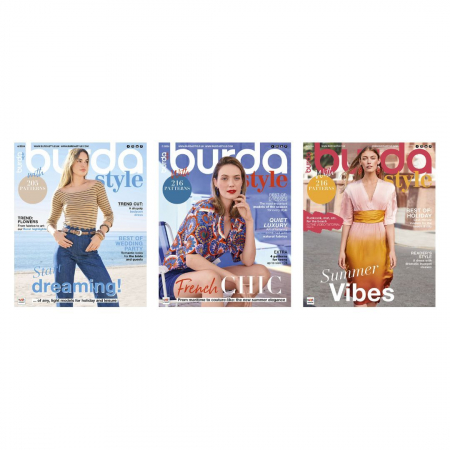 Burda Style 2024 - Revista Burda Style Trio primavara 2024 Aprilie-Iunie 2024