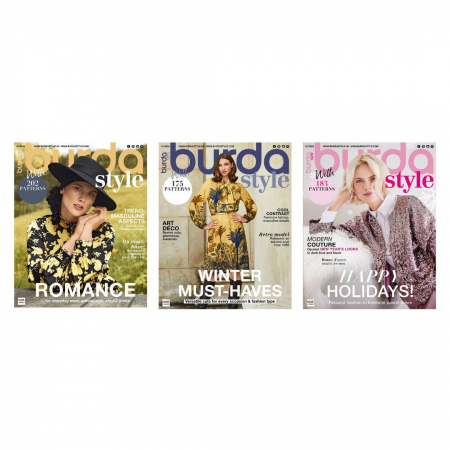 Reviste - Revista Burda Style Trio toamna-iarna 2024 Octombrie - Decembrie 2024