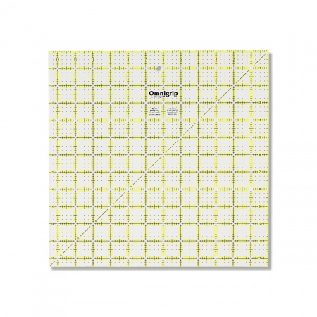 Rigla antiderapanta pentru croitorie, patchwork, design grafic, 12,5x12,5 inch, PRYM 610216 [1]