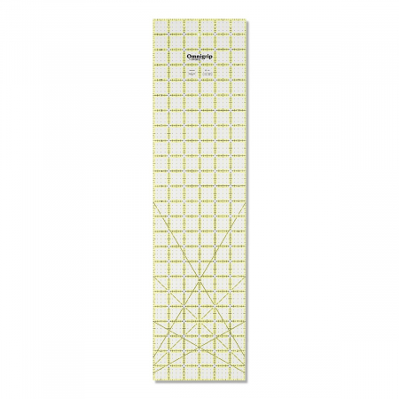 Rigla antiderapanta pentru croitorie, patchwork, design grafic, 6x24 inch, PRYM 610212 [1]