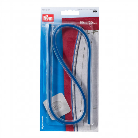 Rigle planse cuttere - Rigla croitorie, curbata, flexibila, lungime 50 cm, Prym, 611312