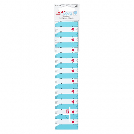 Rigle planse cuttere - Rigla croitorie, flexibila, 21 cm, turcoaz, Prym Love 610728