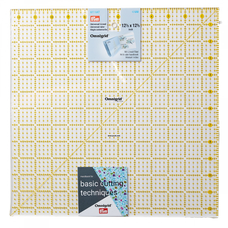 Rigla croitorie, patchwork, grafica, 12,5x12,5 inch, PRYM 611647 [1]