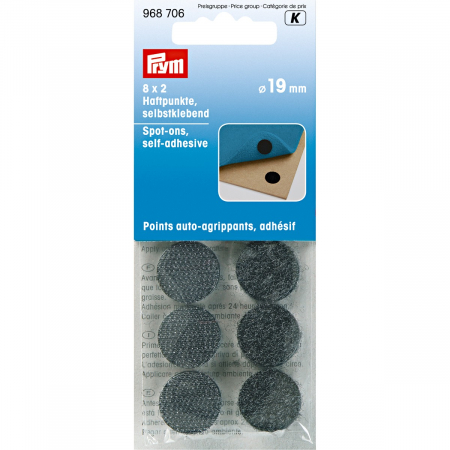 Accesorii - Rondele auto-adezive, material velcro, Prym, 968706